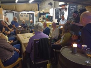 Waggonway gin tasting